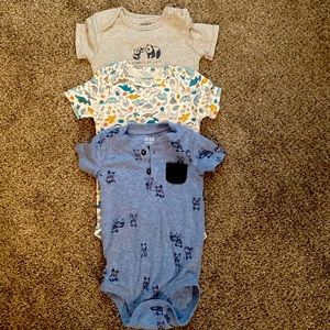 12m Carters onesies bundle.
